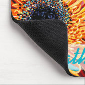 Füge Deinen Namen hinzu | Kolorieren II Mousepad (Ecke)