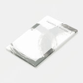 Füge Deinen Namen hinzu | Kreislaufreaktion Post-it Klebezettel (angewinkelt)