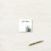 Füge Deinen Namen hinzu | Kulturgewässer III Post-it Klebezettel (Auf Schreibtisch)