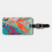 Füge Deinen Namen hinzu | Lebende Vögel des Paradi Gepäckanhänger (Vorderseite horizontal)