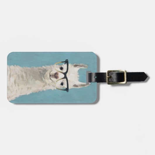 Füge Deinen Namen hinzu | Llama Specs - Platz Gepäckanhänger (Vorderseite horizontal)