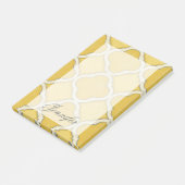 Füge Deinen Namen hinzu | Marktmotive I Post-it Klebezettel (angewinkelt)