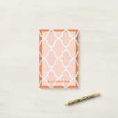 Füge Deinen Namen hinzu | Marktmotive III Post-it Klebezettel (Auf Schreibtisch)