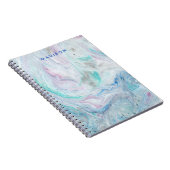 Füge Deinen Namen hinzu | Marmor I Notizblock (Rechte Seite)