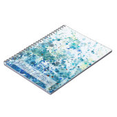 Füge Deinen Namen hinzu | Meeresgewässer I Notizblock (Linke Seite)