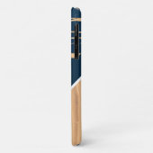 Füge Deinen Namen hinzu | Modernes Marmormuster &  Case-Mate iPhone Hülle (Hinten/Links)