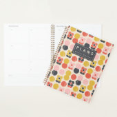 Füge Deinen Namen hinzu | Modernes Muster der Blum Planer (Anzeige)