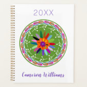 Füge Deinen Namen hinzu | Modernes osmanisches Des Planer (Vorderseite)