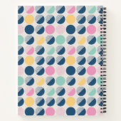 Füge Deinen Namen hinzu | Muster des hinteren Halb Notizblock (Rückseite)