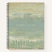 Füge Deinen Namen hinzu | Mute Horizon Notizblock (Vorderseite)