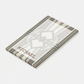 Füge Deinen Namen hinzu | Neutraler Deko-Panel I Post-it Klebezettel (angewinkelt)