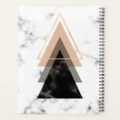 Füge Deinen Namen hinzu | Pastellfarben - Marmor - Planer (Rückseite)