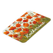 Füge Deinen Namen hinzu | Pflückenreihen I Magnet (Linke Seite)