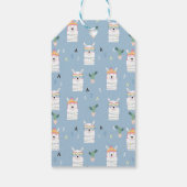 Füge Deinen Namen hinzu | Rainbow Sunglasses Llama Geschenkanhänger (Rückseite)