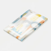 Füge Deinen Namen hinzu | Richtung I Post-it Klebezettel (angewinkelt)