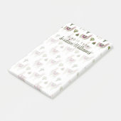 Füge Deinen Namen hinzu | Sammlung Llamarama | Nie Post-it Klebezettel (angewinkelt)