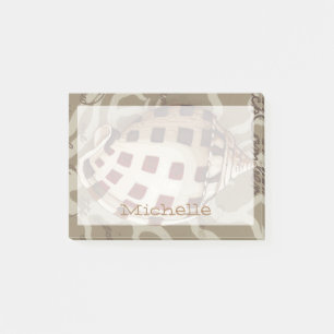 Füge Deinen Namen hinzu   Seaside Sonnet I Post-it Klebezettel