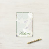 Füge Deinen Namen hinzu | Serenpasten II Post-it Klebezettel (Auf Schreibtisch)