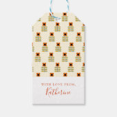 Füge Deinen Namen hinzu | Skandinavische Inspirier Geschenkanhänger (Vorderseite)