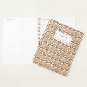 Füge Deinen Namen hinzu | Sloths & Coffee Pattern Planer (Anzeige)