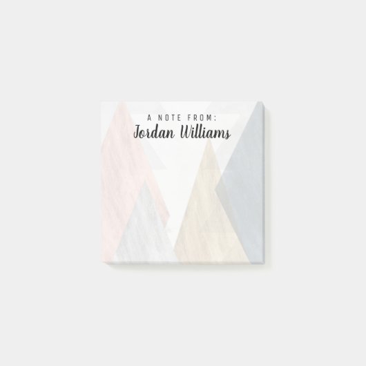 Füge Deinen Namen hinzu | Spitzenwerte II Post-it Klebezettel (Vorderseite)