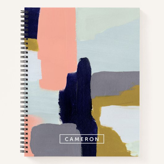 Füge Deinen Namen hinzu | Sprache Notizblock (Vorderseite)