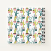 Füge Deinen Namen hinzu | Taco über Liebe | Cactus Notizblock (Rückseite)