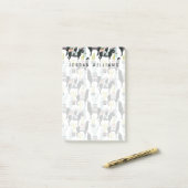 Füge Deinen Namen hinzu | Taco über Liebe | Llama  Post-it Klebezettel (Auf Schreibtisch)