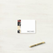 Füge Deinen Namen hinzu | Teile I Post-it Klebezettel (Auf Schreibtisch)