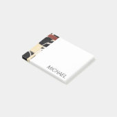 Füge Deinen Namen hinzu | Teile I Post-it Klebezettel (angewinkelt)