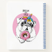 Füge Deinen Namen hinzu | Traum wird wahr Notizblock (Rückseite)