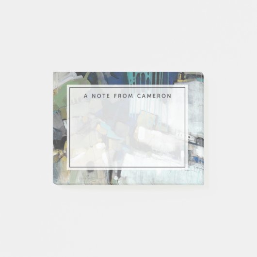 Füge Deinen Namen hinzu | Trennung Post-it Klebezettel (Vorderseite)