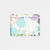 Füge Deinen Namen hinzu | U-Bahn-Garten III Post-it Klebezettel (Vorderseite)