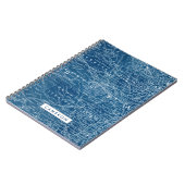 Füge Deinen Namen hinzu | US Map Blueprint Notizblock (Linke Seite)