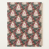 Füge Deinen Namen hinzu | Valentine Sloth Pattern Planer (Rückseite)