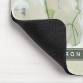 Füge Deinen Namen hinzu | Verb Mousepad (Ecke)