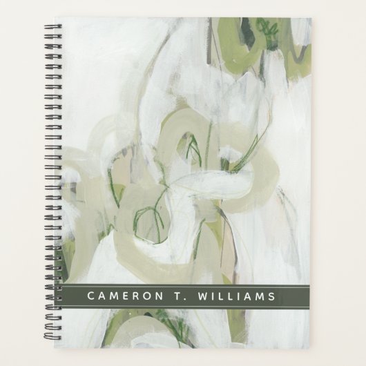 Füge Deinen Namen hinzu | Verb Planer (Vorderseite)