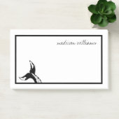 Füge Deinen Namen hinzu | Wal eines Schwanzes Post-it Klebezettel (Büro)