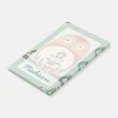 Füge Deinen Namen hinzu | Waldweiden II Post-it Klebezettel (angewinkelt)