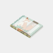 Füge Deinen Namen hinzu | Waldweiden IV Post-it Klebezettel (angewinkelt)