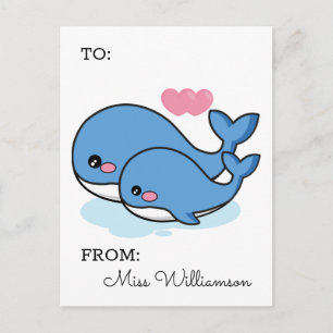 Füge Deinen Namen hinzu   Zum Valentinstag Postkarte