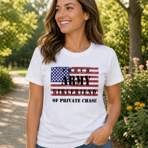 Füge den Namen deines Freundes stolze Army-Freundi T-Shirt