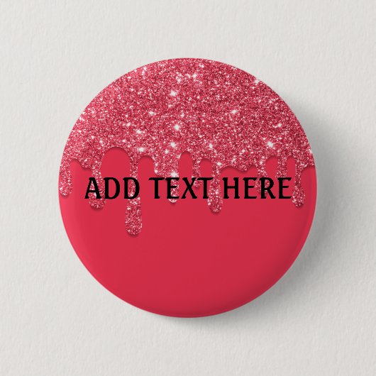 Füge Text hinzu | Schaltfläche "Driving Glitzer" Button (Vorderseite)