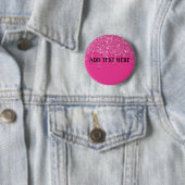 Füge Text hinzu | Schaltfläche "Rosa Driving Glitz Button (Beispiel)