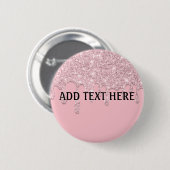 Füge Text hinzu | Schaltfläche "Rosa Driving Glitz Button (Vorne & Hinten)