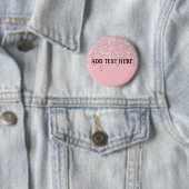 Füge Text hinzu | Schaltfläche "Rosa Driving Glitz Button (Beispiel)