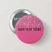 Füge Text hinzu | Schaltfläche "Rosa Driving Glitz Button (Vorne & Hinten)