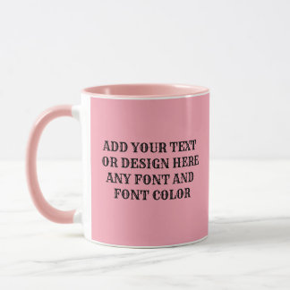FÜGE TEXT HINZU TASSE