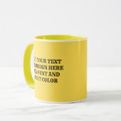 FÜGE TEXT HINZU TASSE (Vorderseite Links)