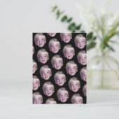 Fügen Sie 1 Floating Head Photo Half Drop Pattern Postkarte (Stehend Vorderseite)